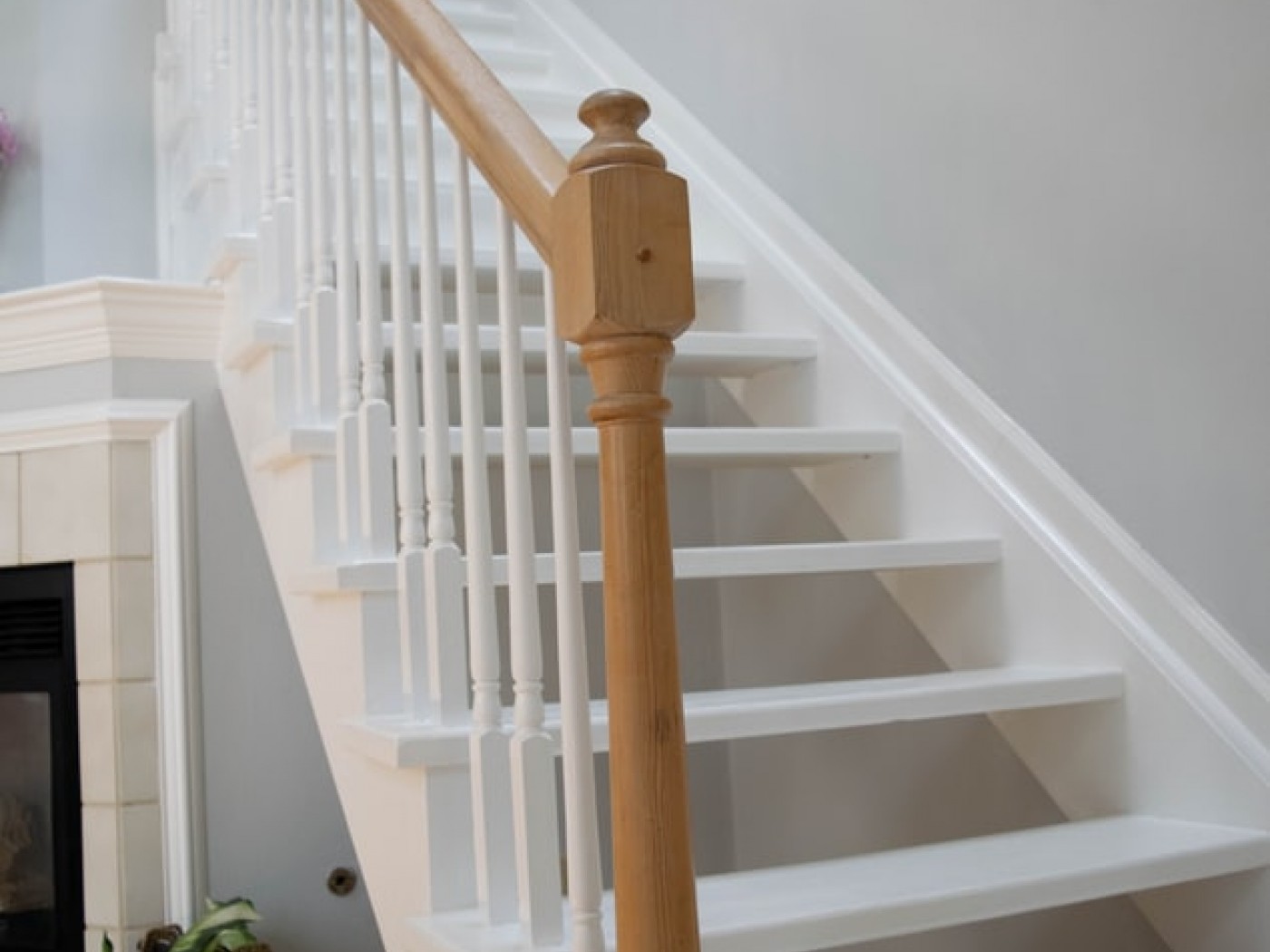 Comment mettre en valeur un escalier ?  Escaliers maison, Escalier bois,  Decoration escalier
