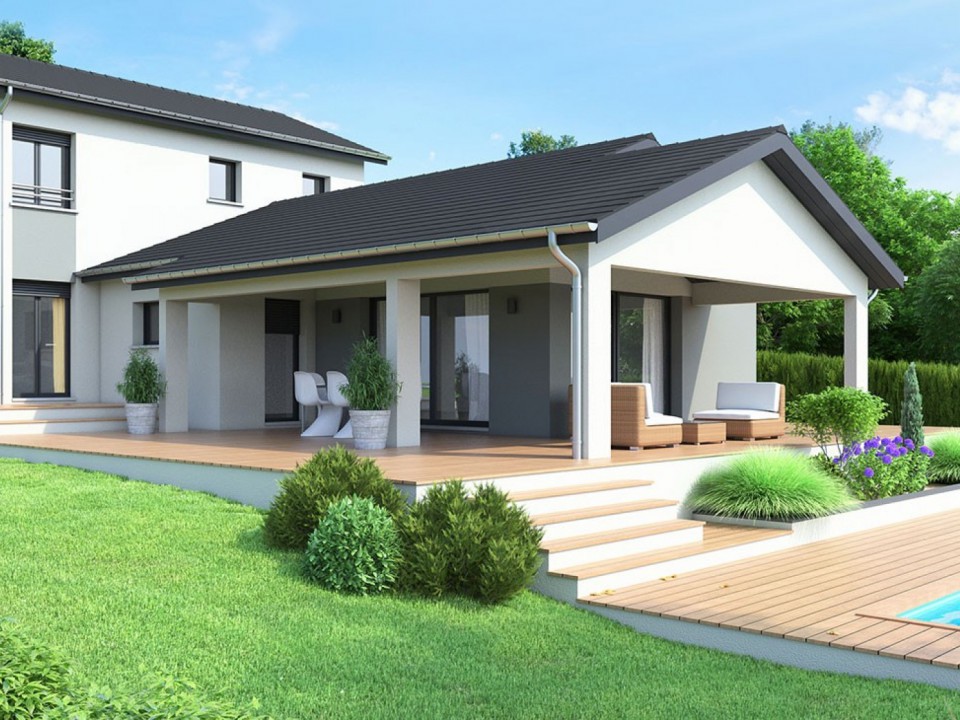 Constructeur maison contemporaine Rhône-Alpes