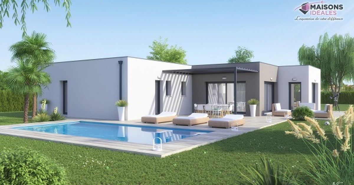 Maison Moderne Toit Plat Plain Pied | Ventana Blog