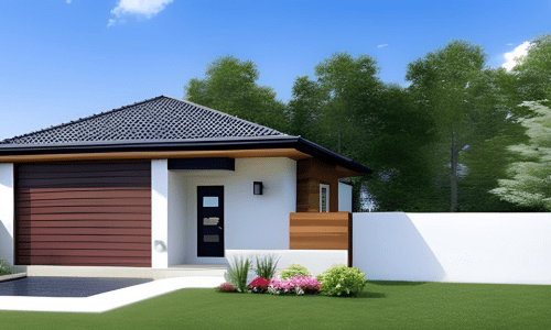 Maison individuelle minimaliste