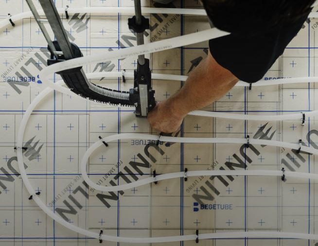 Plancher chauffant