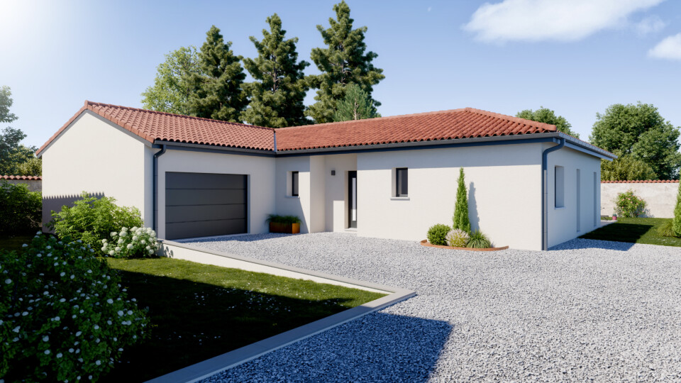TERRAIN + MAISON GENAS CENTRE