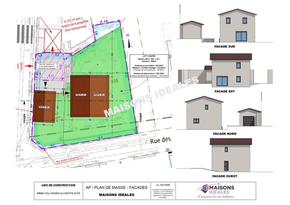 maison COLLONGES AU MONT D OR