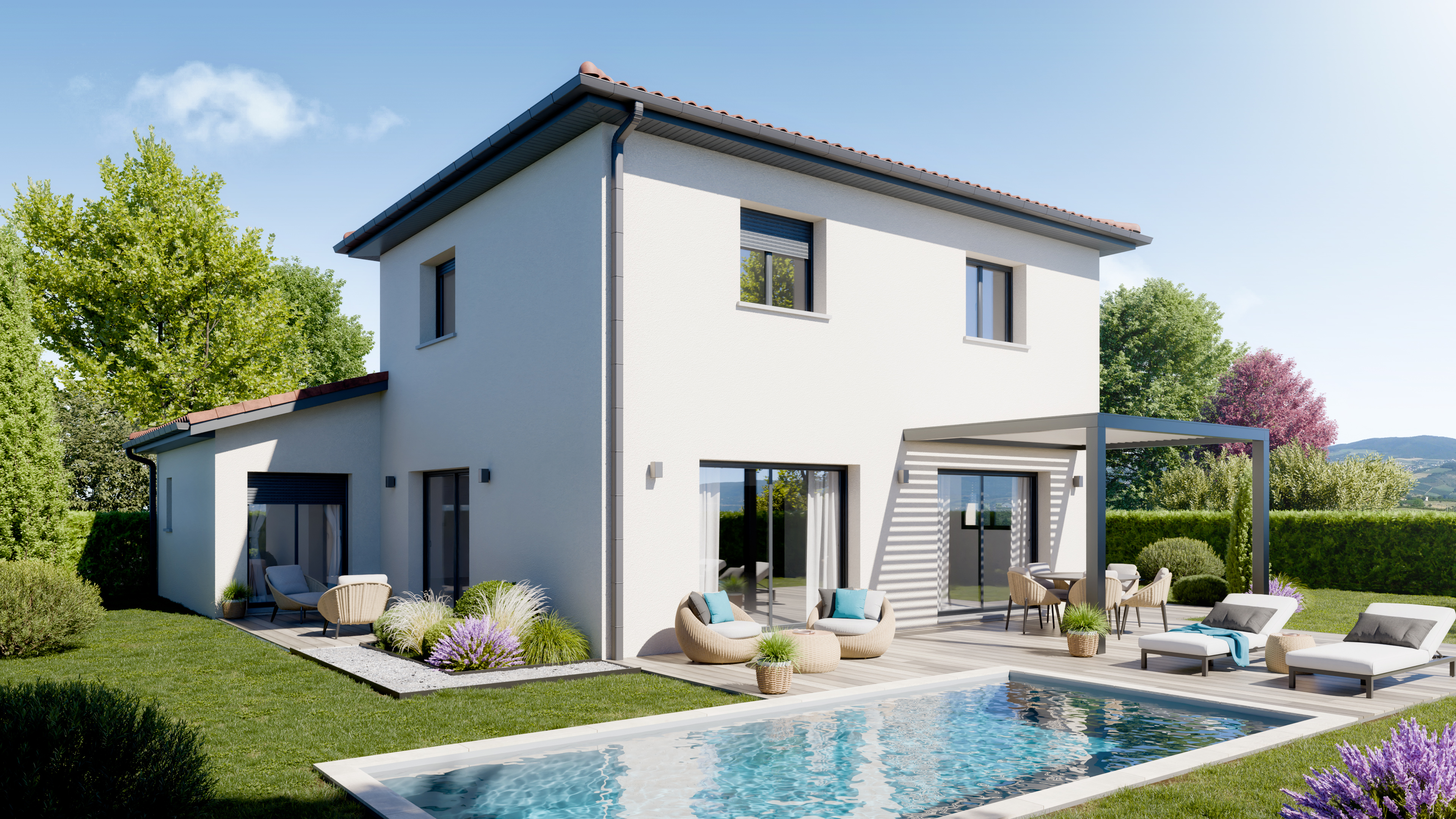 Maison à étage 137m² habitable, 33m² de garage | Maisons Idéales